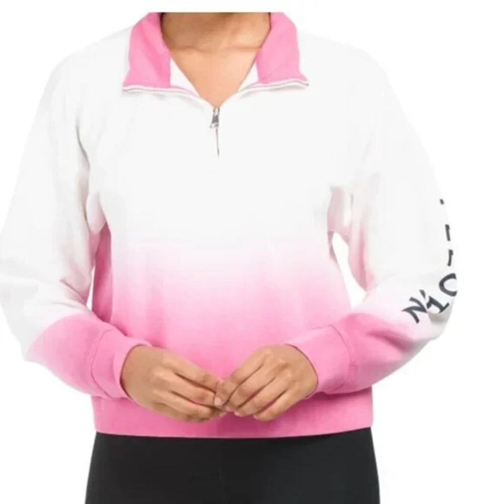 Peloton Sweatshirt sz 1x Peloton Ombre Quarter Zip Pullover